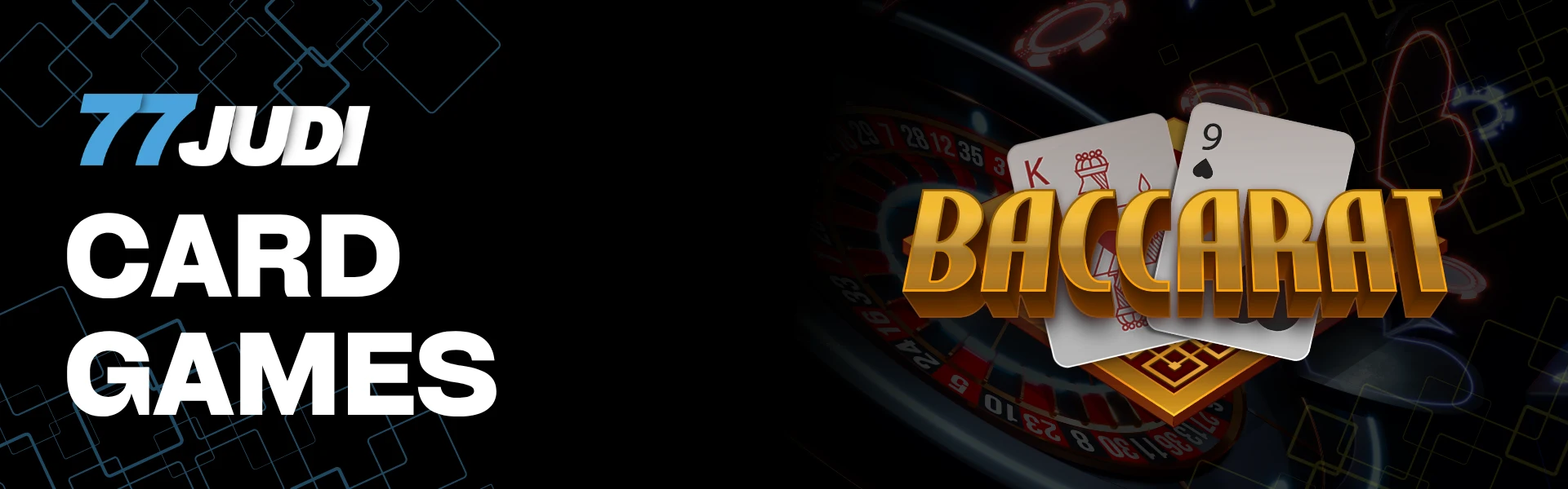 Card Games at 77JUDI Malaysia Pok Deng and Baccarat