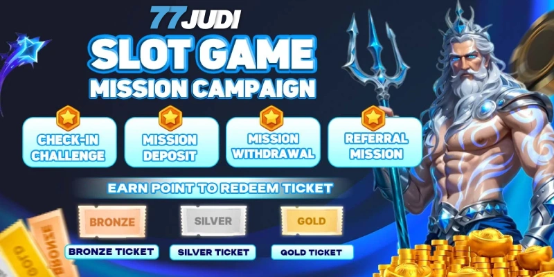 77JUDI Malaysia - Slot Game Mission campaign