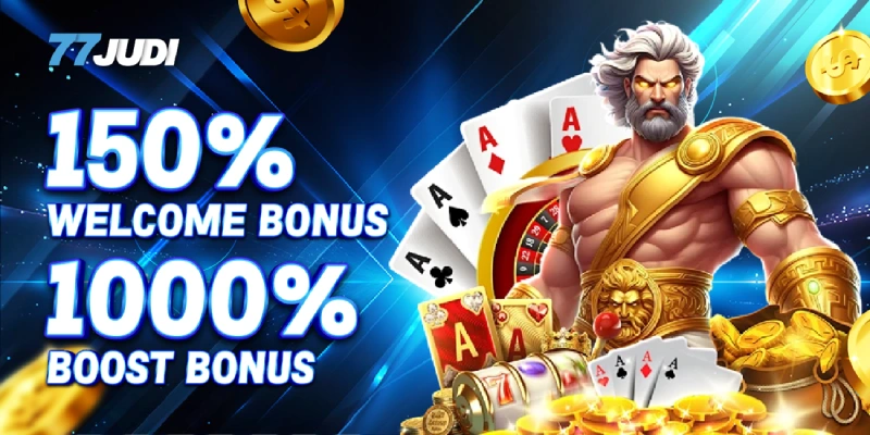 77JUDI Malaysia - Welcome Boost Bonus